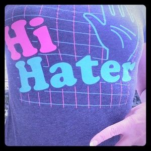 Vintage Hi Hater/Bye Hater Tshirt
